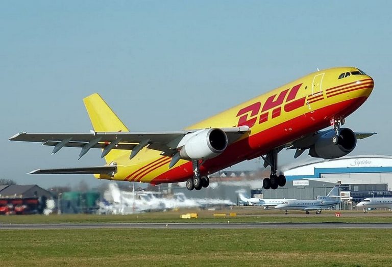 DHL repülőgép Putyin