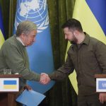 Guterres és Zelenszkij