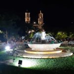 Mexikó 2022 Yucatán-félsziget Valladolid főtér