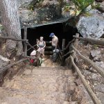 Mexikó 2022 Yucatán-félsziget Cenote bejárat