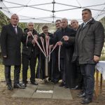 Református gyülekezeti ház alapkőletétel