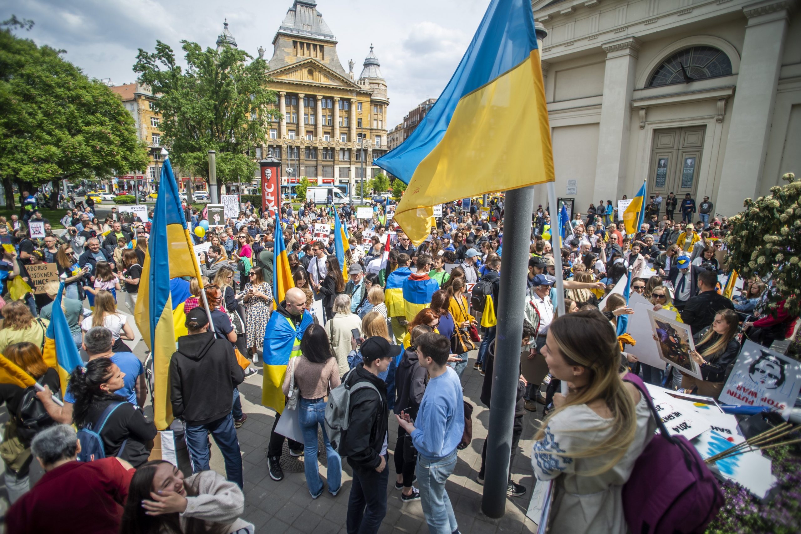 tüntetés ukrajna
