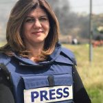 Ciszjordániában az al-Dzsazíra hírtelevízió riportere