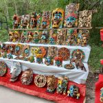 Mexikó 2022 Yucatán-félsziget - Maszk