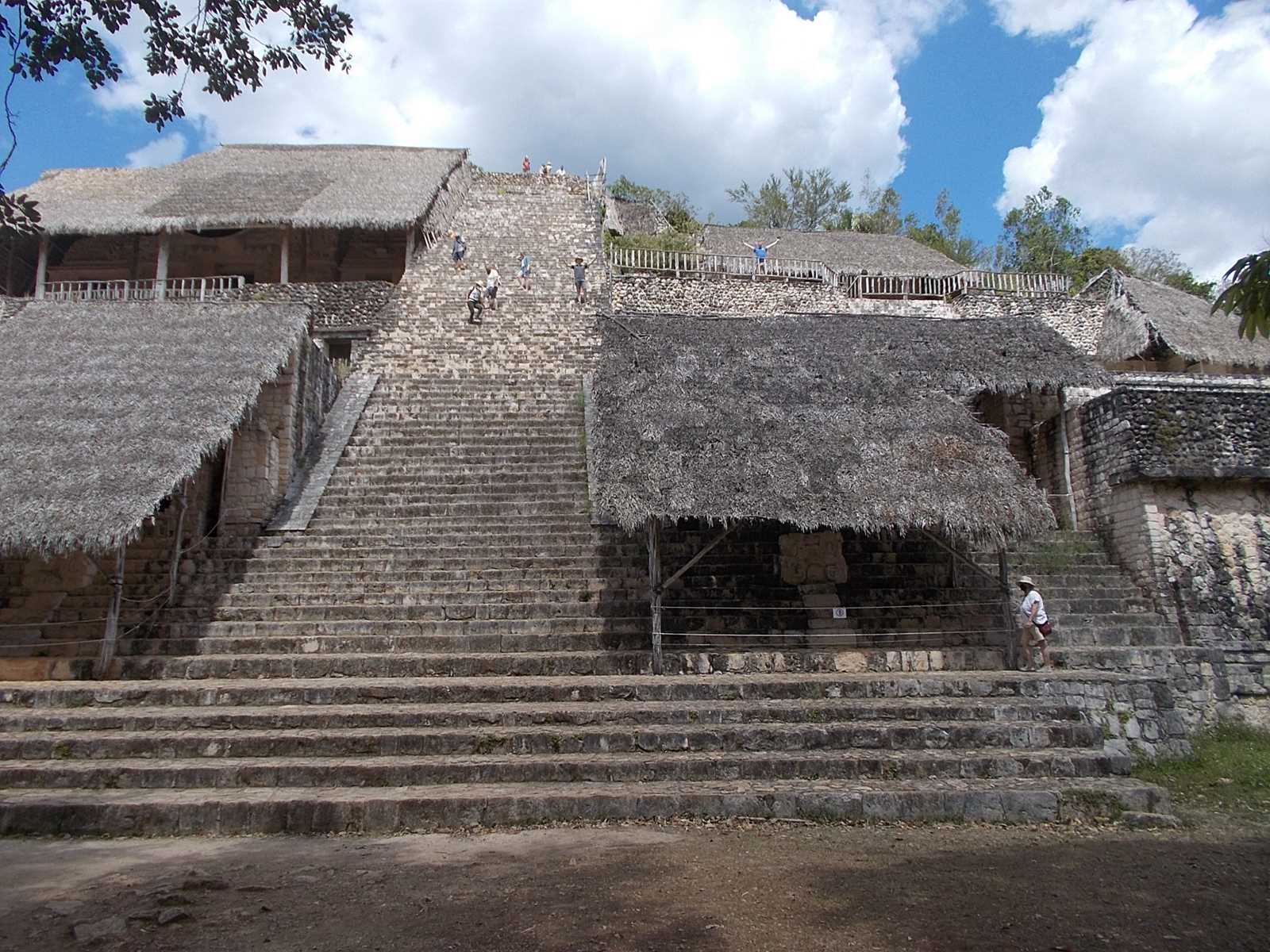 Mexikó 2022 Yucatán-félsziget - Ek Balam piramis
