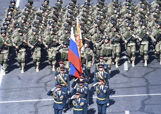 Orosz katonai parádé