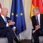 Joe Biden és Olaf Scholz