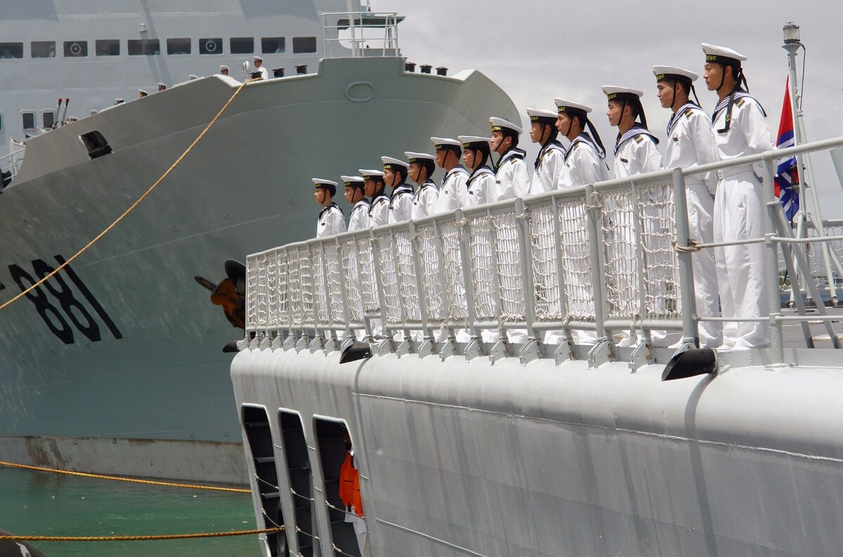 Kínai haditengerészek