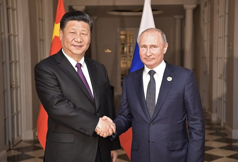 Putyin és Hszi kínai orosz elnök Oroszország Észak-Korea