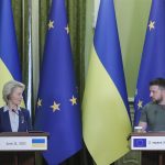 Zelenszkij és von der Leyen
