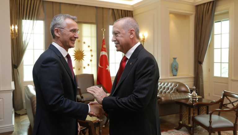 Törökország NATO erdogan stoltenberg