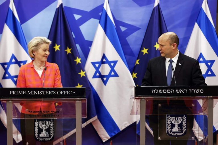 von der leyen izrael