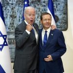 Joe Biden és Jichák Hercog