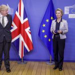 Boris Johnson és Ursula von der Leyen