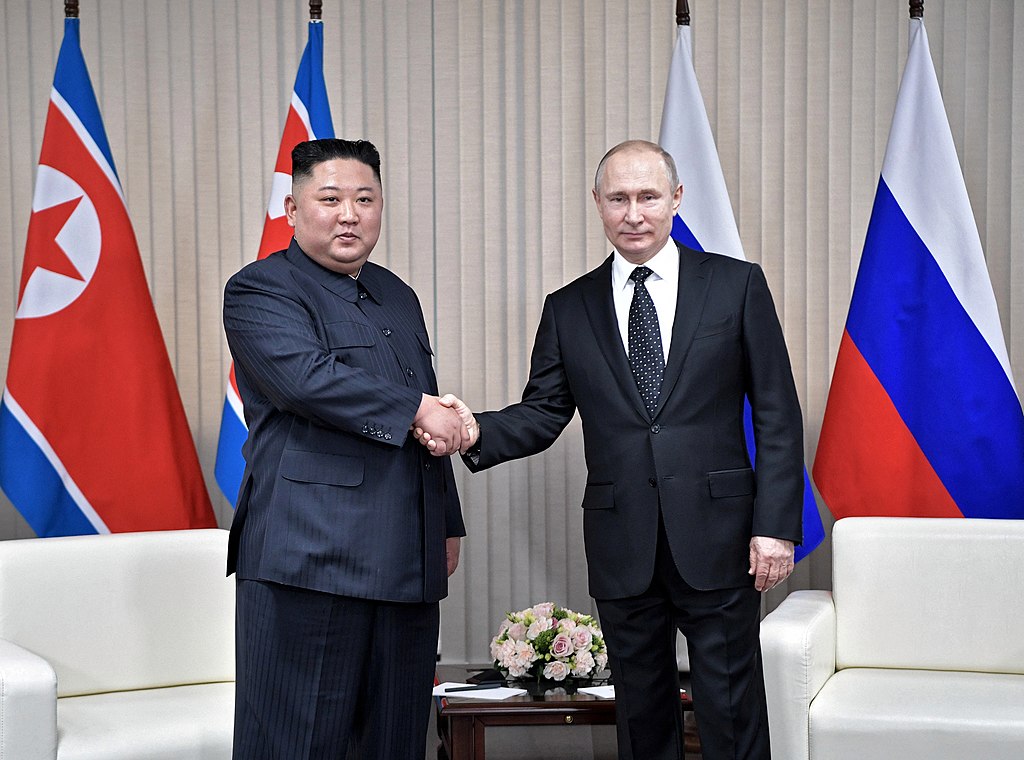 Kim Dzsongun és Putyin