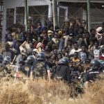 melilla támadás határ ellen bevándorlók