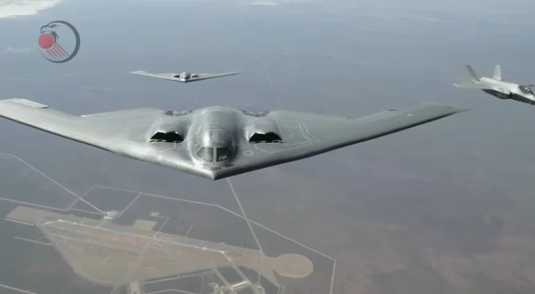 Amerika B-2-es lopakodó nukleáris bombázókat küldött