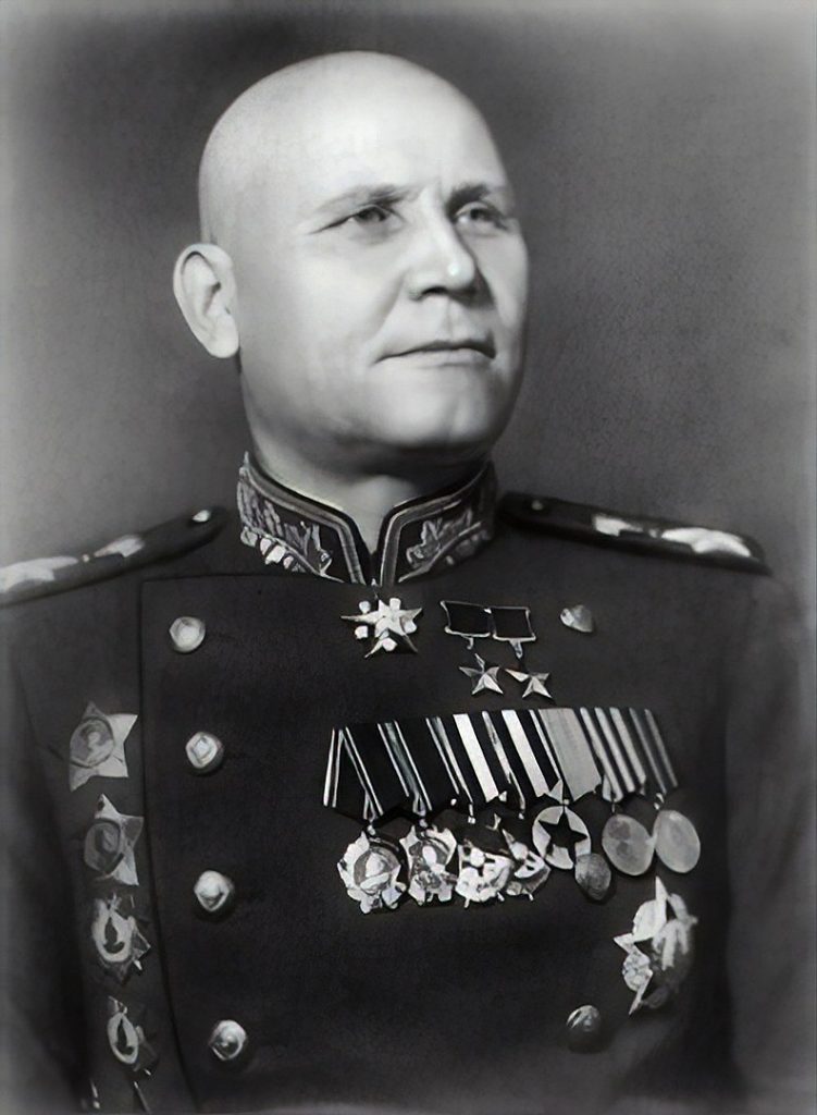 Ivan Konyev marsall 1945-ben (Wikipédia)