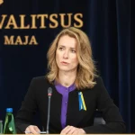 Kaja Kallas észt miniszterelnök