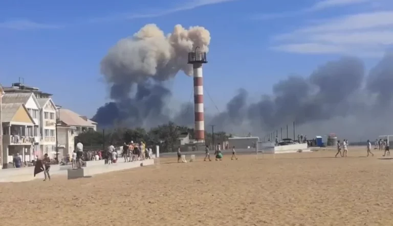 Krím robbanás Ororszország Ukrajna