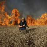 Orosz termitbombák bevetése tűz háború