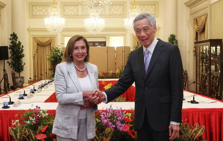 Pelosi Szingapúr