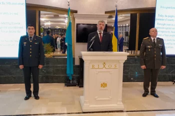 Ukrán nagykövet Petro Vrublevszkij Kazahsztán
