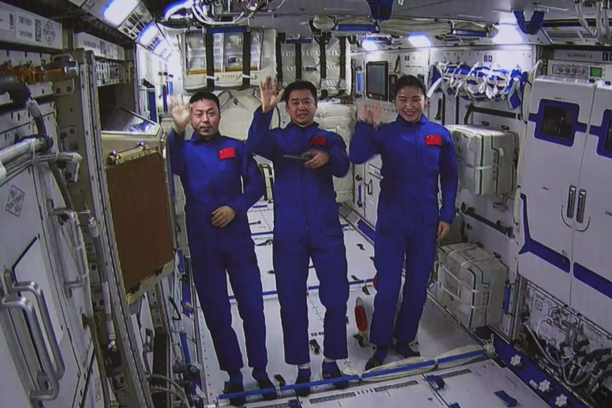 kínai űrhajósok