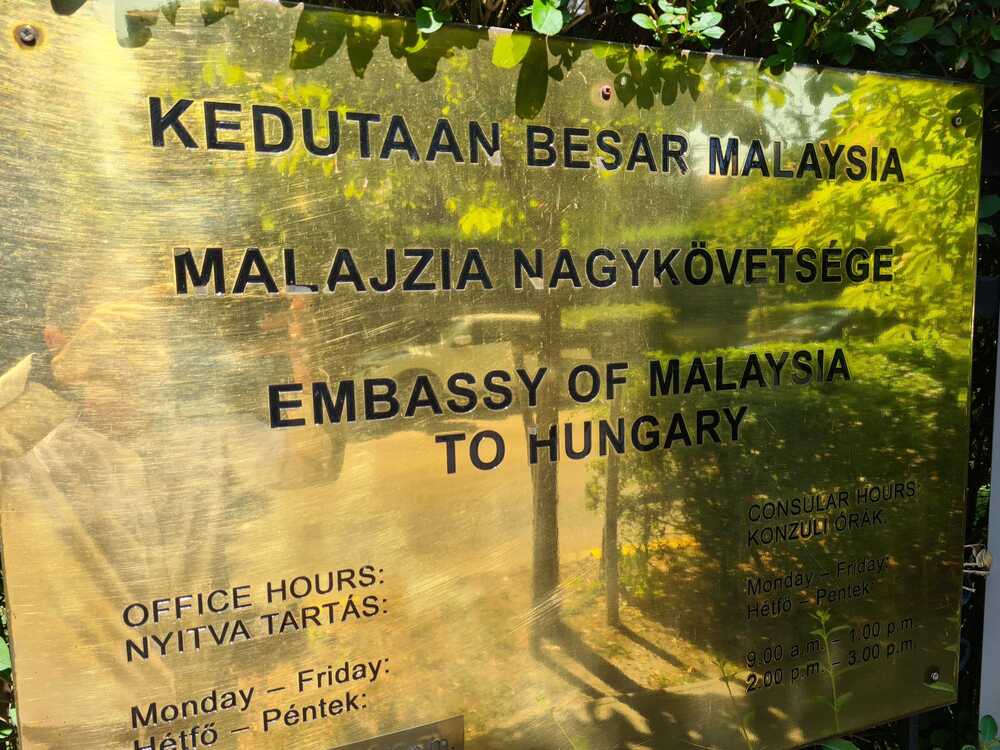 malajzia nagykövetség