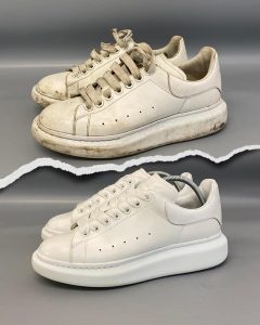 McQueen Sneakers cleaned