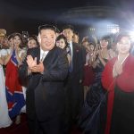 Kim Dzsong Un ünnepség