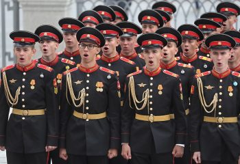 orosz kadétok tisztek moszkva