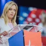 Giorgia Meloni olasz kormányfő Olaszország