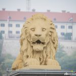 LEGO oroszlán Lánchíd
