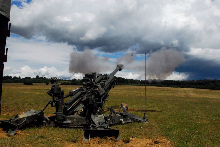 amerikai howitzer ágyú