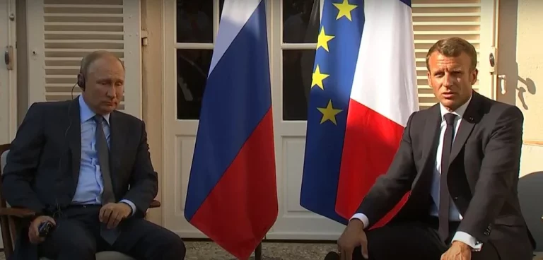 Marcon Putyin találkozó