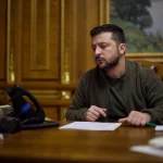 Zelenszkij ukrán elnök Putyin