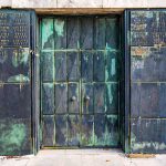 A mauzóleum bejárata