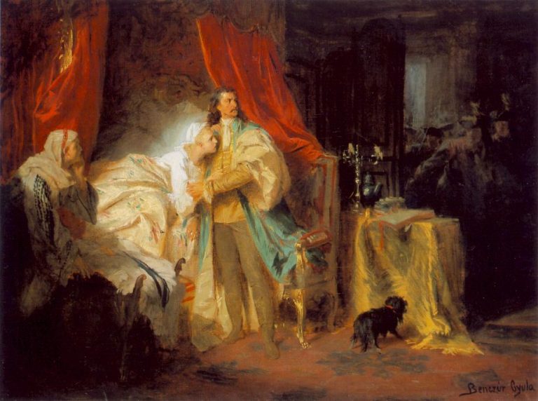 Benczúr Gyula - Rákóczi Ferenc elfogatása (Wikipédia)