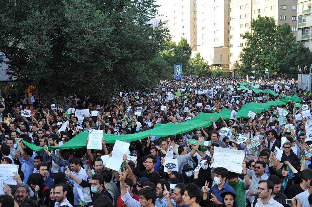 Iráni tüntetők