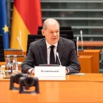 Olaf Scholz német kancellár