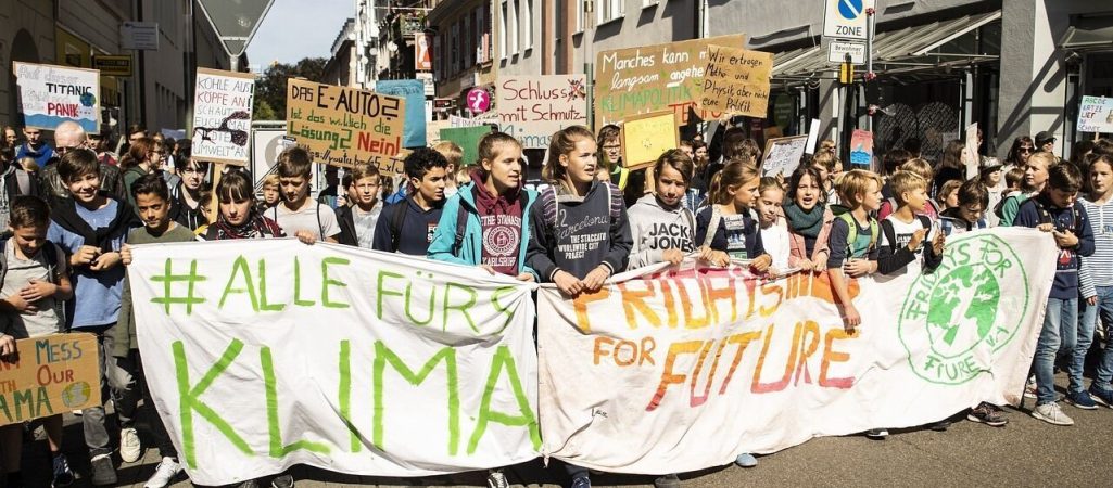 éghajlatváltozás tüntetés gyerekek