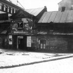 Fortepan/Szabó Lóránt, Kávé kimérés a Török utca és a Frankel Leó utca sarkán Budapesten, 1914.