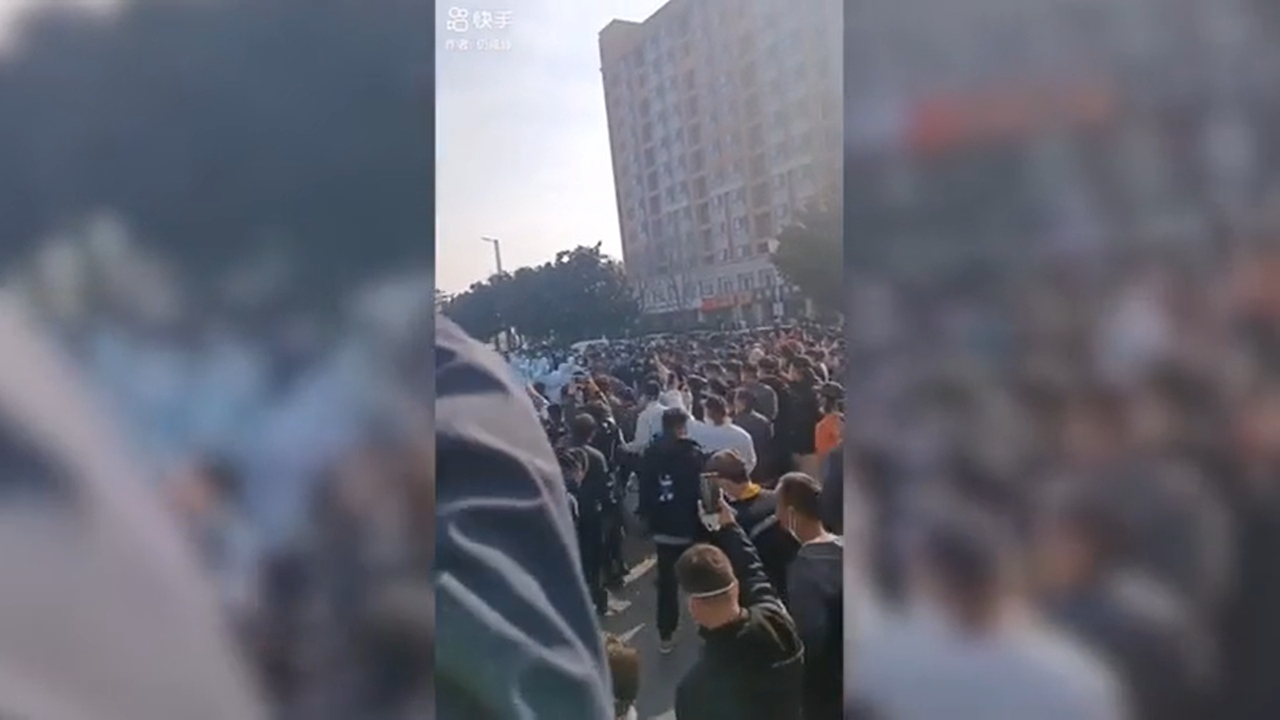 kína dolgozók gyár konfliktus
