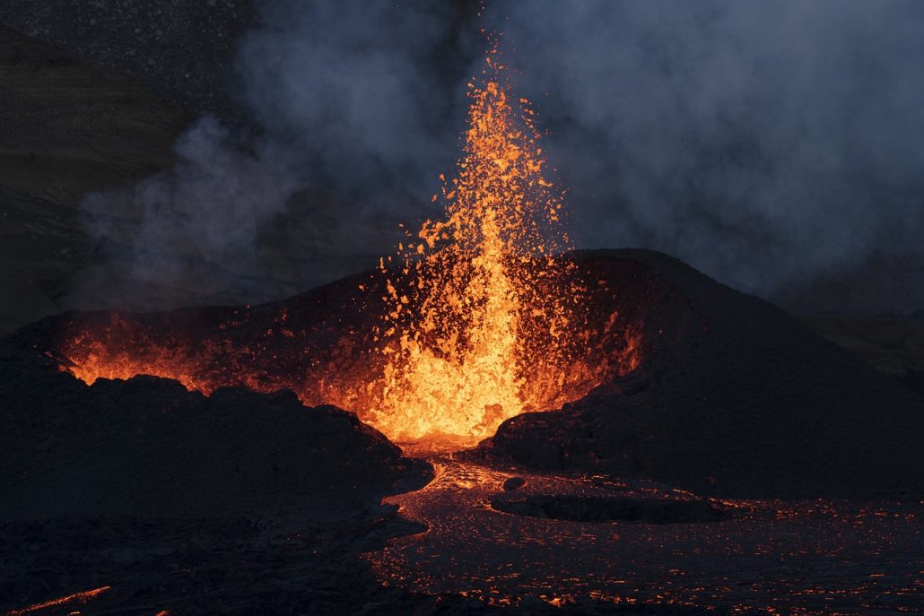 vulkán vulkánkitörés