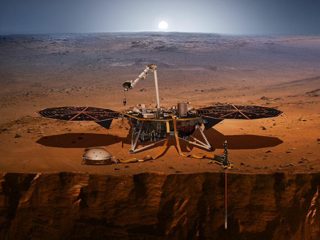 NASA marrsi robot insight