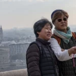Kínai turisták Magyarországon Budai Vár