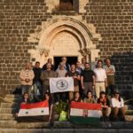 Krak des Chevaliers keresztes lovagi erőd Szíriában Crac des Chevaliers