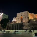 Krak des Chevaliers keresztes lovagi erőd Szíriában Crac des Chevaliers