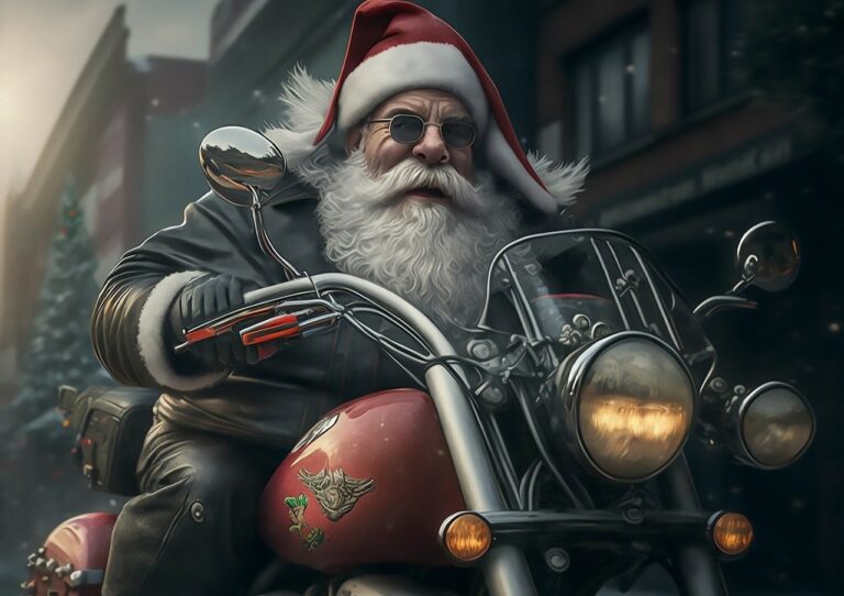 motoros mikulás